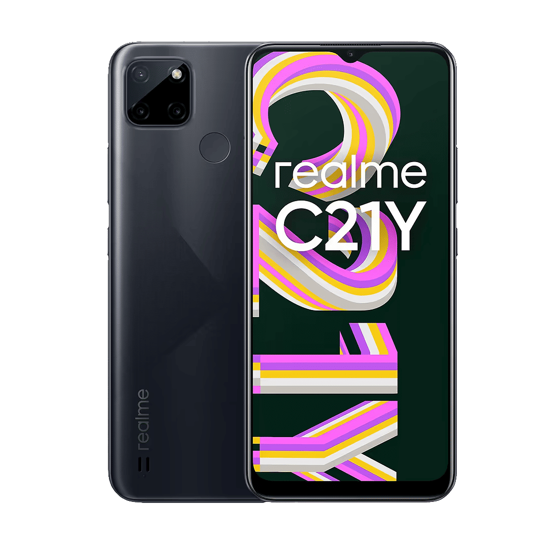 realme C21Y (4GB RAM, 64GB, Cross Black)_1