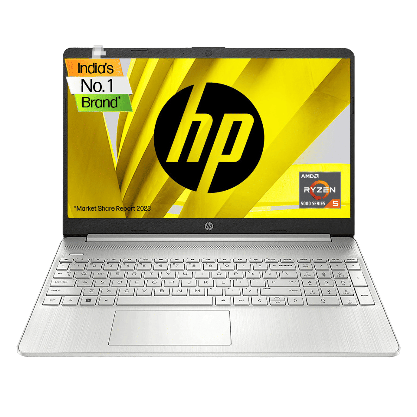 HP 15s-eq2144AU AMD Ryzen 5 (15.6 inch, 8GB, 512GB, Windows 11, MS Office 2019, AMD Radeon Graphics, FHD Display, Natural Silver, 50M63PA) HP 15s-eq2144AU AMD Ryzen 5 (15.6 inch, 8GB, 512GB, Windows 11, MS Office 2019, AMD Radeon Graphics, FHD Display, Natural Silver, 50M63PA)_1