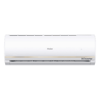 Haier Clean Cool 5 in 1 Convertible 1 Ton 3 Star Triple Inverter Plus Split AC with Self Clean (Copper Condenser, HSU12C-TRG3B)