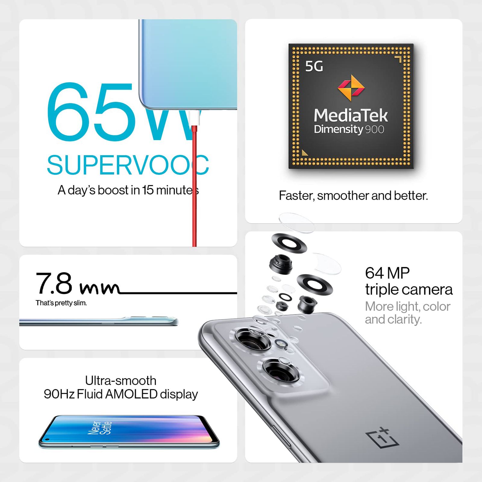 OnePlus Nord CE2 Lite 5G (6GB RAM, 128GB, Blue Tide)_9