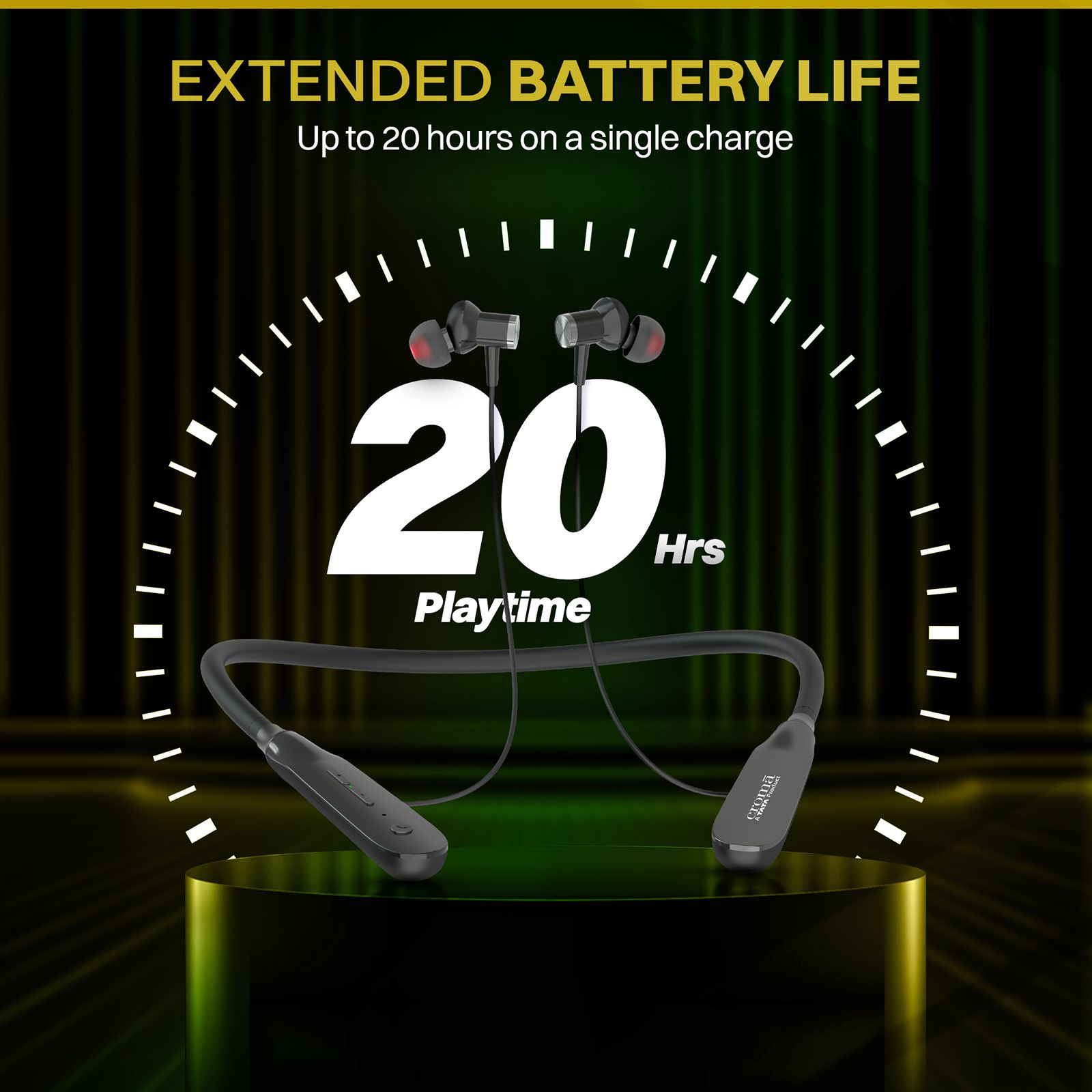 Croma CRSE020EPA0302 Neckband with Environmental Noise Cancellation (IPX4 Water Resistant, 20 Hours Playback, Black) Croma CRSE020EPA0302 Neckband with Environmental Noise Cancellation (IPX4 Water Resistant, 20 Hours Playback, Black)_7