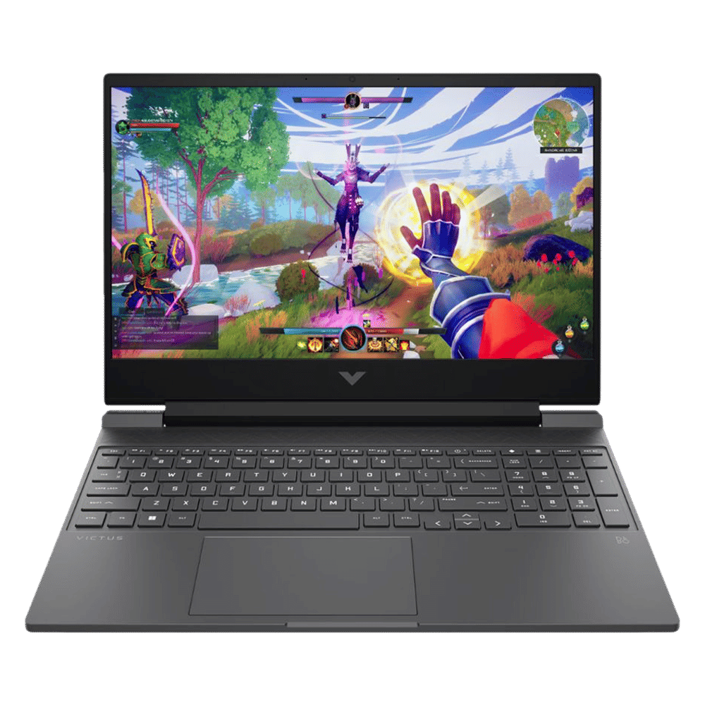 HP Victus Intel Core i7 12th Gen Gaming Laptop (16GB, 1TB SSD, Windows 11 Home, 4GB Graphics, 15.6 inch 144 Hz Full HD IPS Display, NVIDIA GeForce RTX 3050, MS Office 2021, Mica Silver, 2.29 KG) HP Victus Intel Core i7 12th Gen Gaming Laptop (16GB, 1TB SSD, Windows 11 Home, 4GB Graphics, 15.6 inch 144 Hz Full HD IPS Display, NVIDIA GeForce RTX 3050, MS Office 2021, Mica Silver, 2.29 KG)_1
