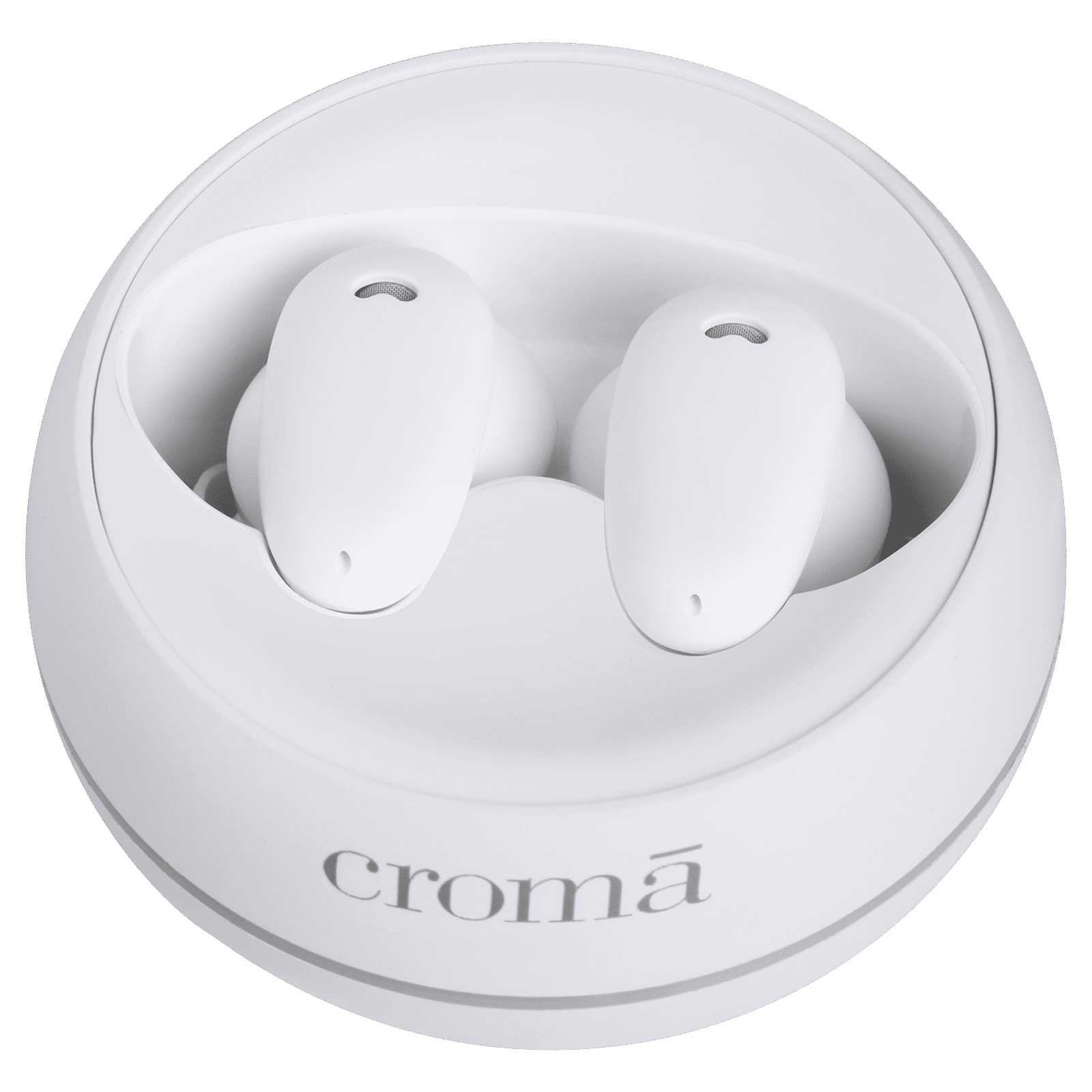 Croma CRSE030EPA301510 TWS Earbuds with Active Noise Cancellation (IPX4 Water & Sweat Resistant, 10mm Driver, White) Croma CRSE030EPA301510 TWS Earbuds with Active Noise Cancellation (IPX4 Water & Sweat Resistant, 10mm Driver, White)_5