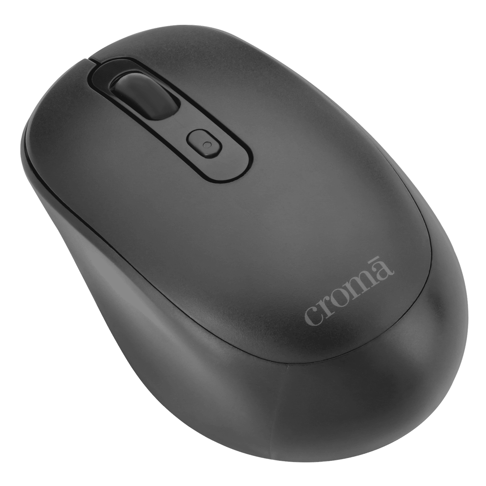 Croma Rechargeable Wireless Mouse with 4 Buttons (3200 DPI Adjustable, 80 Hours Battery Life, Black)_8