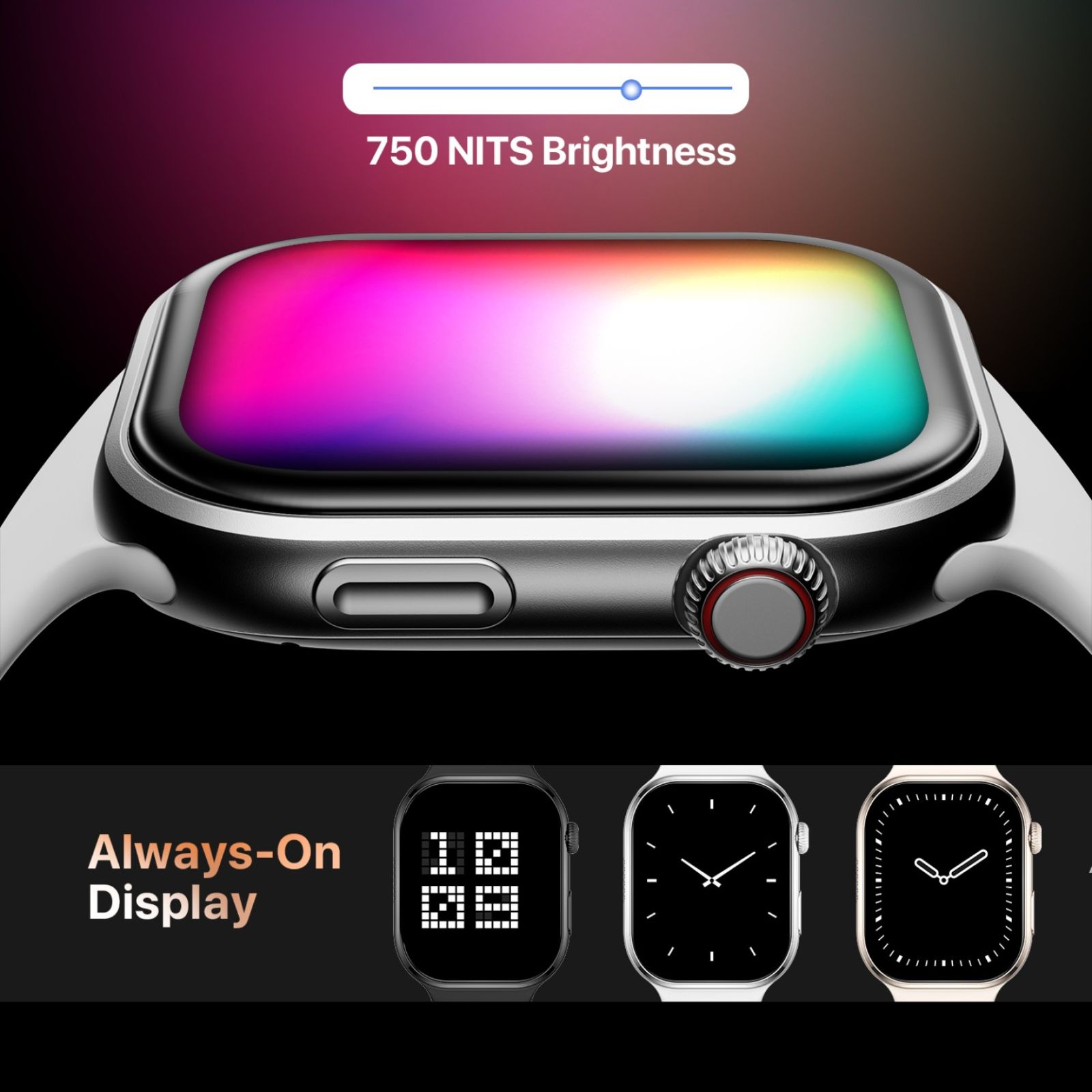 FIRE-BOLTT Brillia Smartwatch with Bluetooth Calling (51.30mm AMOLED Display, IP67 Water Resistant, Silver Strap) FIRE-BOLTT Brillia Smartwatch with Bluetooth Calling (51.30mm AMOLED Display, IP67 Water Resistant, Silver Strap)_7