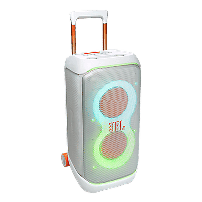 JBL PartyBox Stage 320 240W Bluetooth Party Speaker (AI Sound Boost, White)