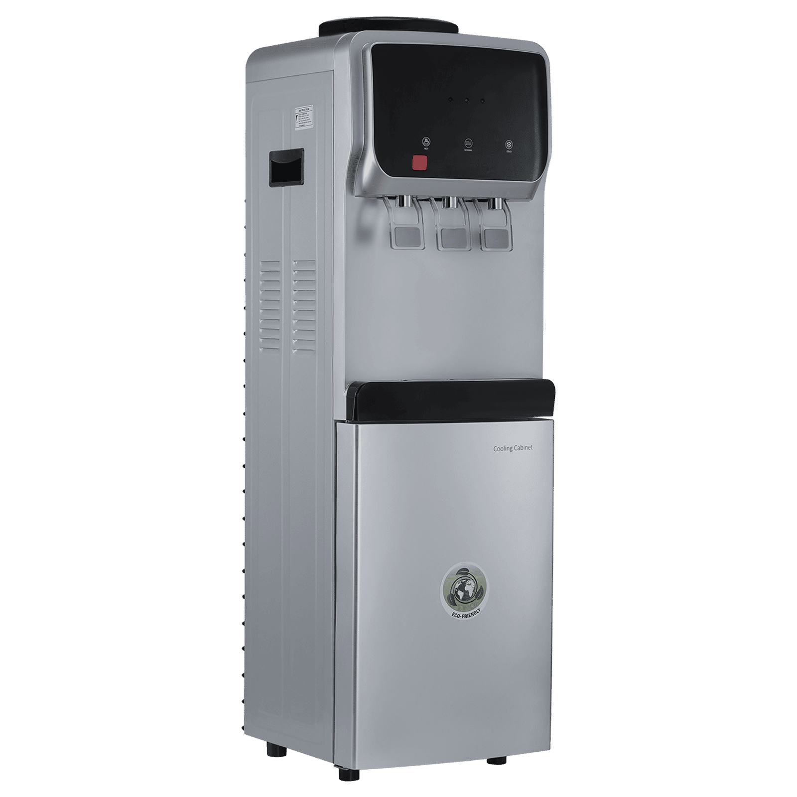 Croma Hot, Cold & Normal Top Load Water Dispenser with Cooling Cabinet (Silver)_5