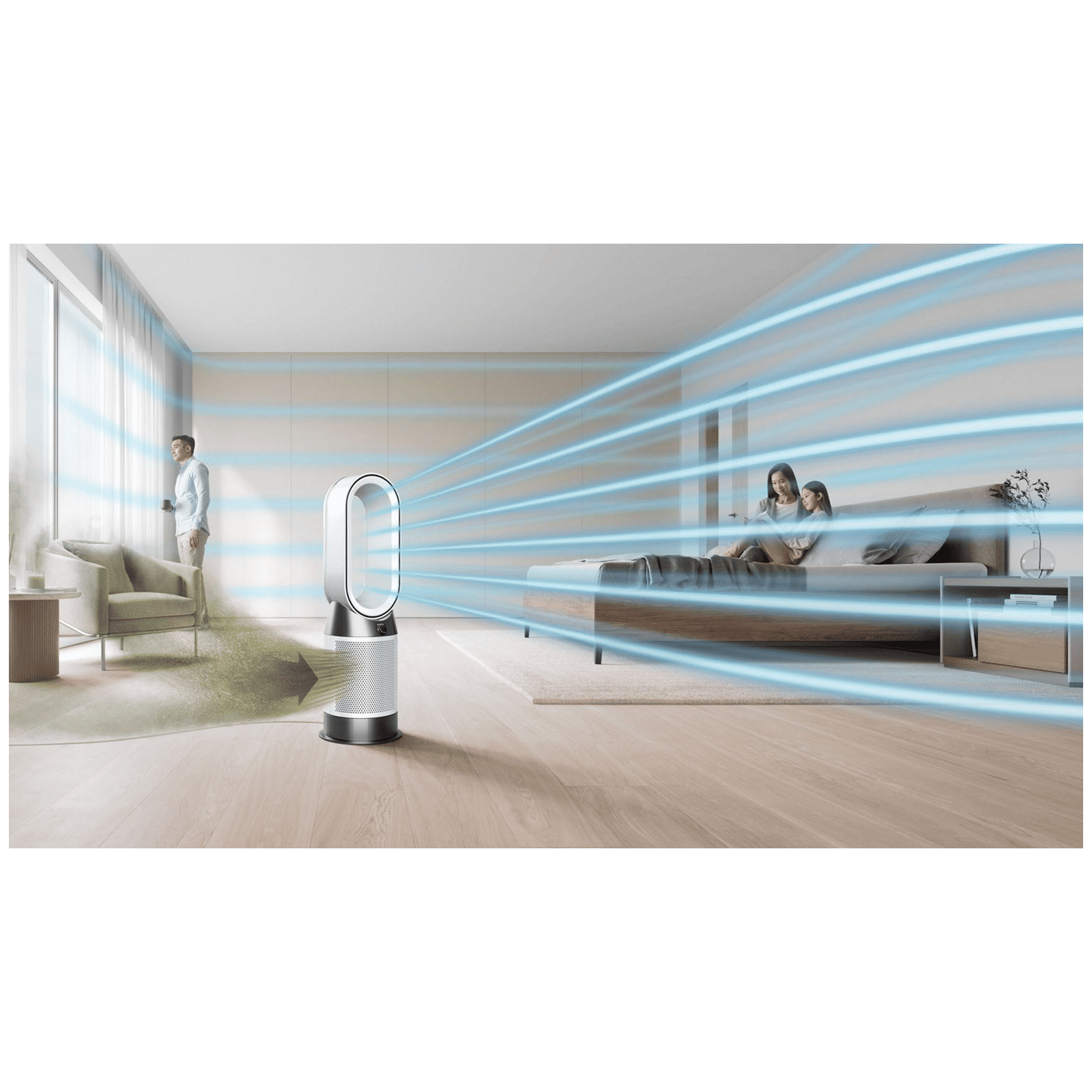 dyson Hot Plus Cool Gen1 HP10 Air Multiplier Technology Air Purifier (350 Degree Oscillation, 46293901, White) dyson Hot Plus Cool Gen1 HP10 Air Multiplier Technology Air Purifier (350 Degree Oscillation, 46293901, White)_8