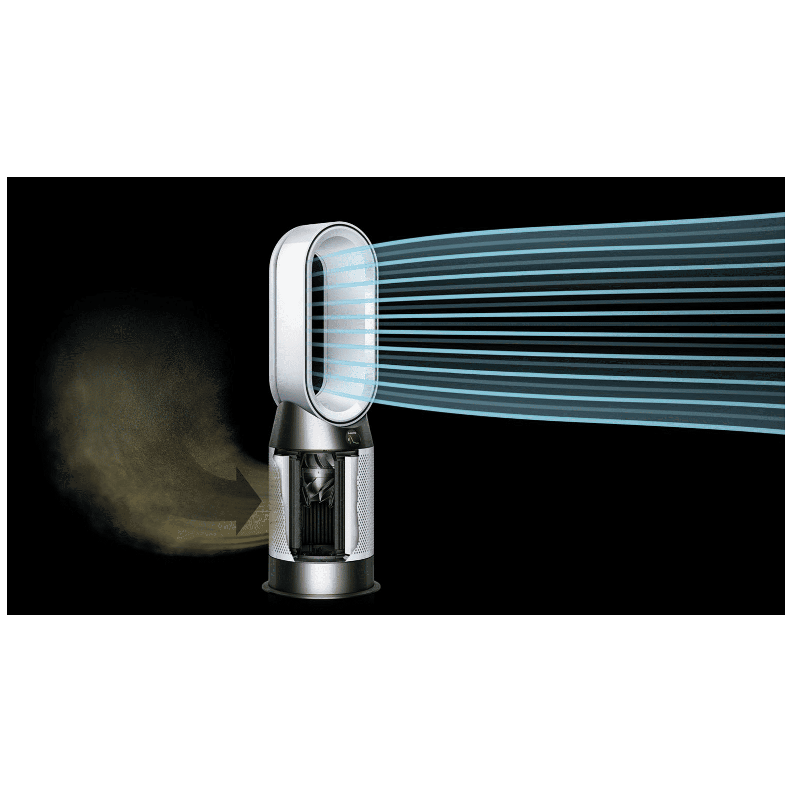 dyson Hot Plus Cool Gen1 HP10 Air Multiplier Technology Air Purifier (350 Degree Oscillation, 46293901, White) dyson Hot Plus Cool Gen1 HP10 Air Multiplier Technology Air Purifier (350 Degree Oscillation, 46293901, White)_5