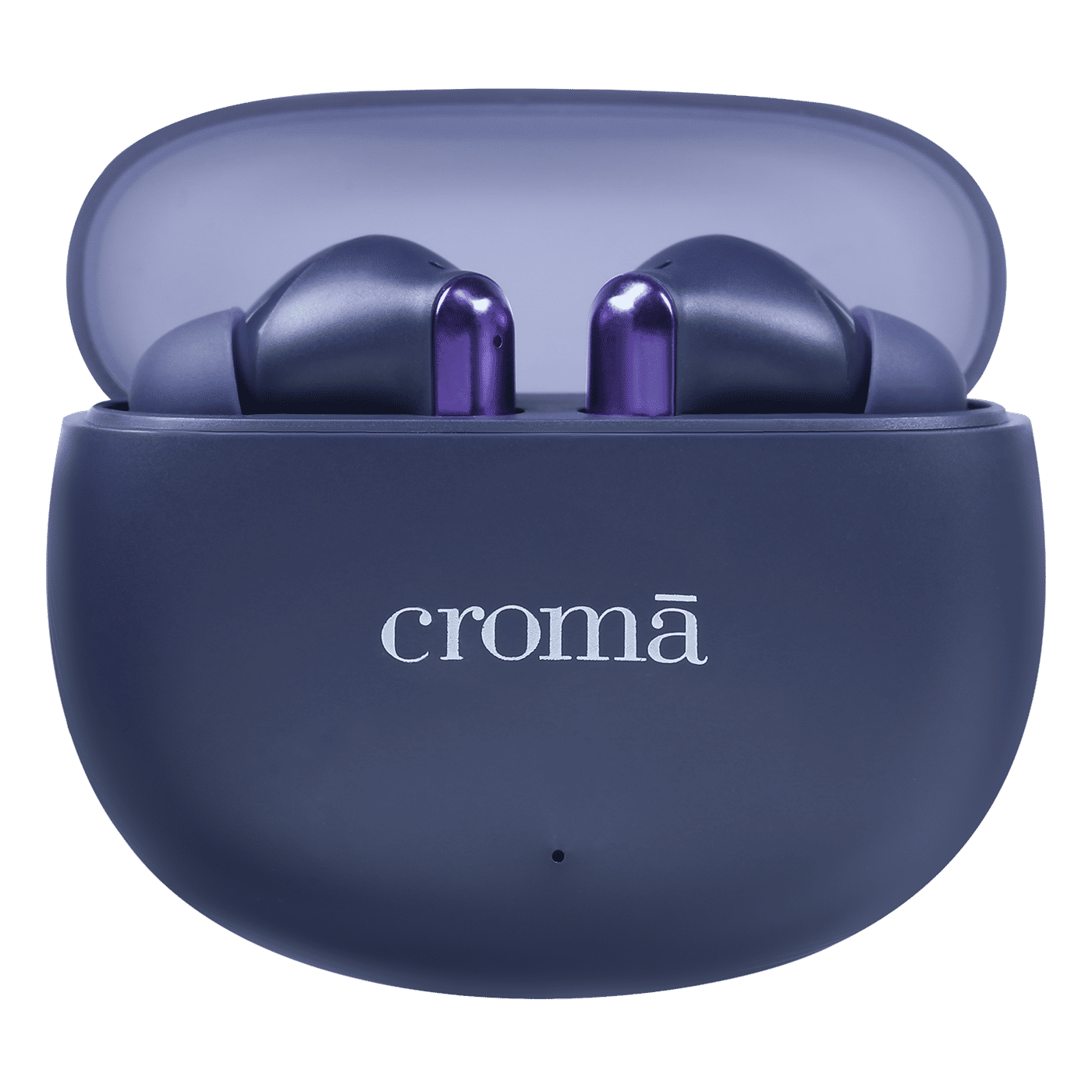 Croma TWS Earbuds with Environmental Noise Cancellation (IPX4 Water Resistant, Quad Mic, Blue)_3