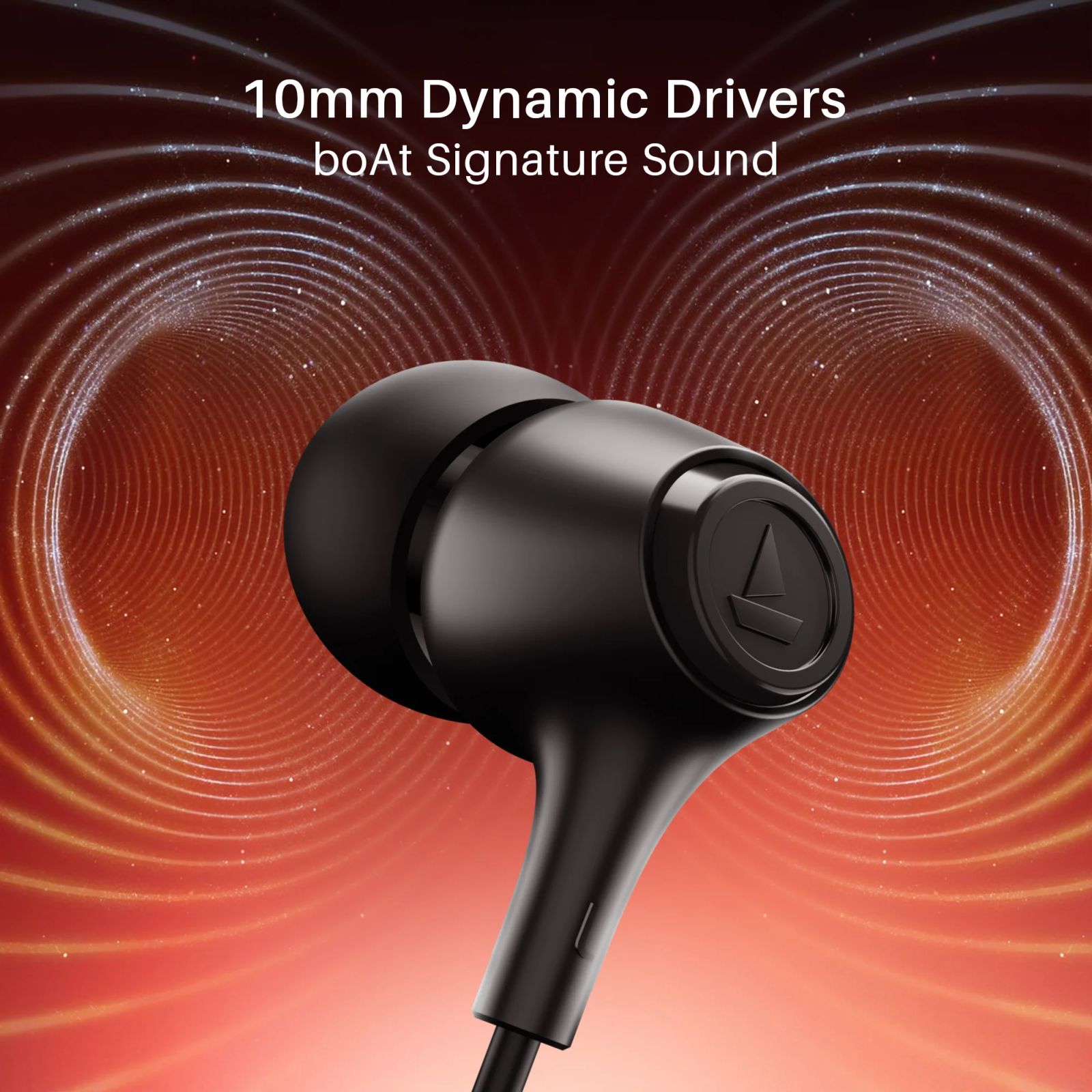 boAt Bassheads 95 Wired Earphone with Mic (3.5mm Connector, In Ear, Active Black)_3