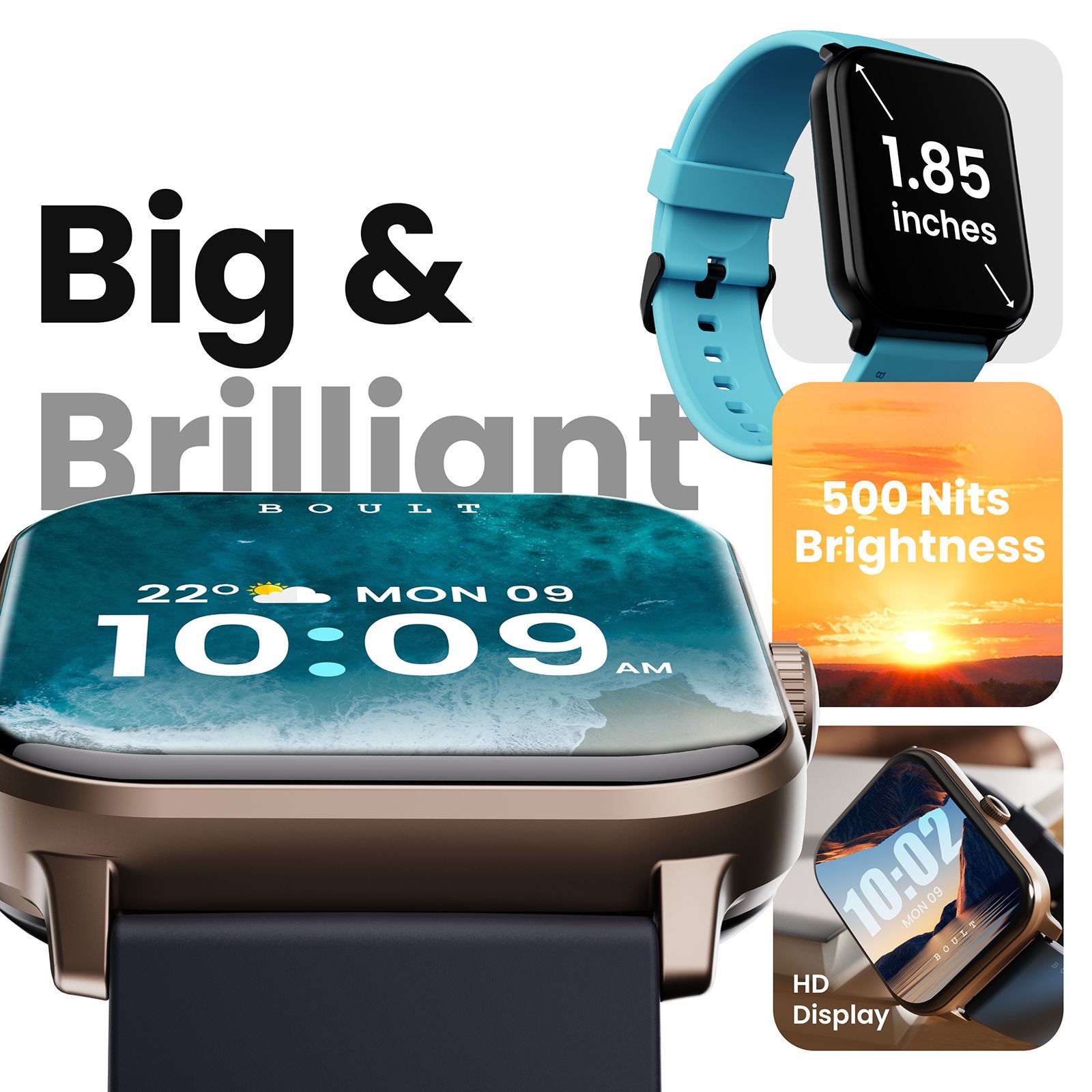GOBOULT Dive Plus Bluetooth Calling Android OS Smartwatch (46.9mm HD Display, Multiple Watch Faces, Denim Blue Strap) GOBOULT Dive Plus Bluetooth Calling Android OS Smartwatch (46.9mm HD Display, Multiple Watch Faces, Denim Blue Strap)_10