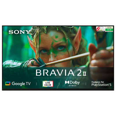 SONY BRAVIA 2 II 109 cm (43 inch) 4K Ultra HD
                      LCD Smart Android TV with Built- in Chromecast
                      (2025 model)