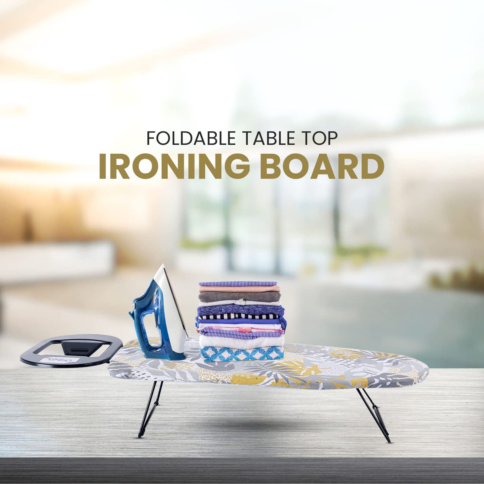Peng Essentials Ironing Board (Silicone Iron Rest, Floral_IB_L3, Multicolor) Peng Essentials Ironing Board (Silicone Iron Rest, Floral_IB_L3, Multicolor)_7