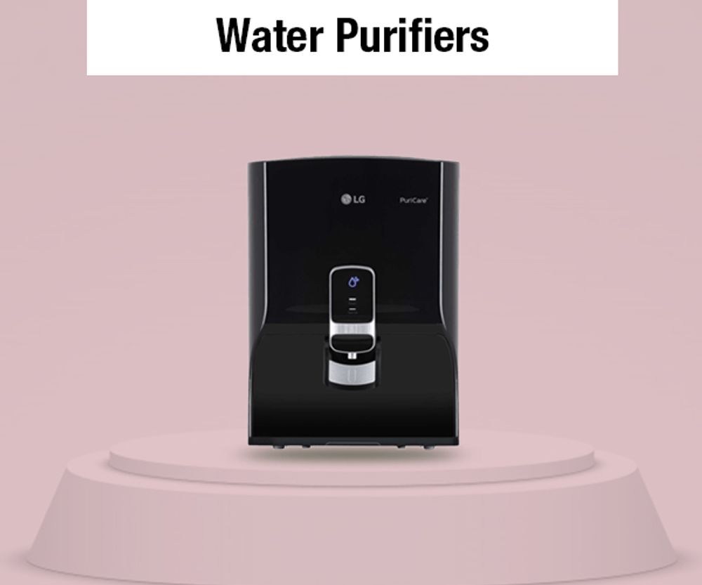 Up to 34% Off Water Purifiers