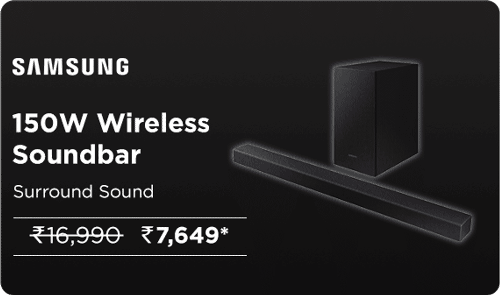 Samsung 150W Wireless Soundbar Samsung 150W Wireless Soundbar