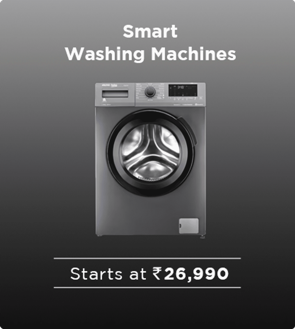 Smart Washing Machines Smart Washing Machines