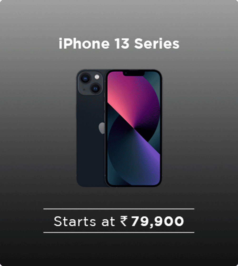 iPhone 13 Series iPhone 13 Series