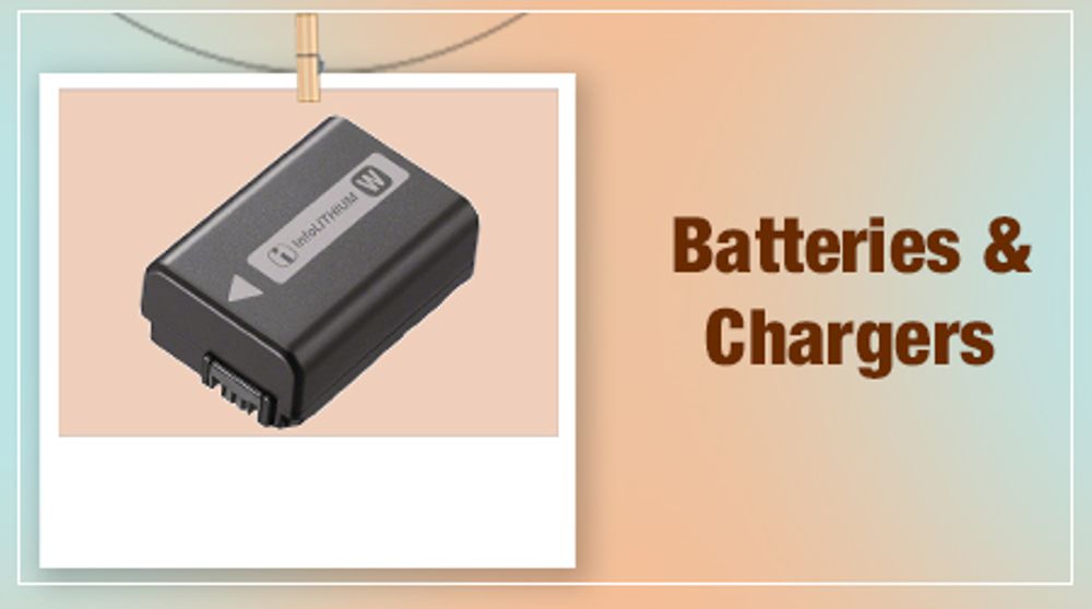 Batteries & Chargers Batteries & Chargers