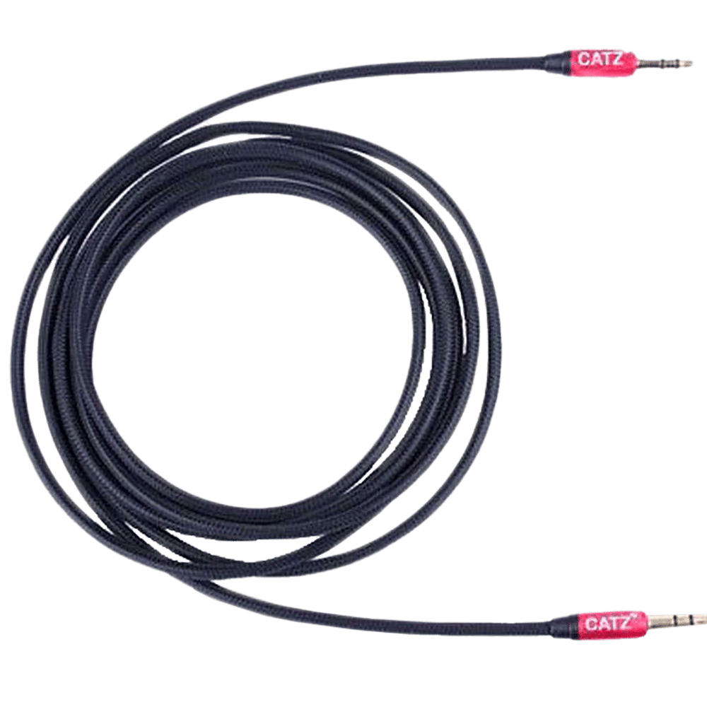 Brilyant Rugged 3.5mm Stereo to 3.5mm Stereo 9.8 Feet (3M) Cable (Gold Plated Connector, Black)_3