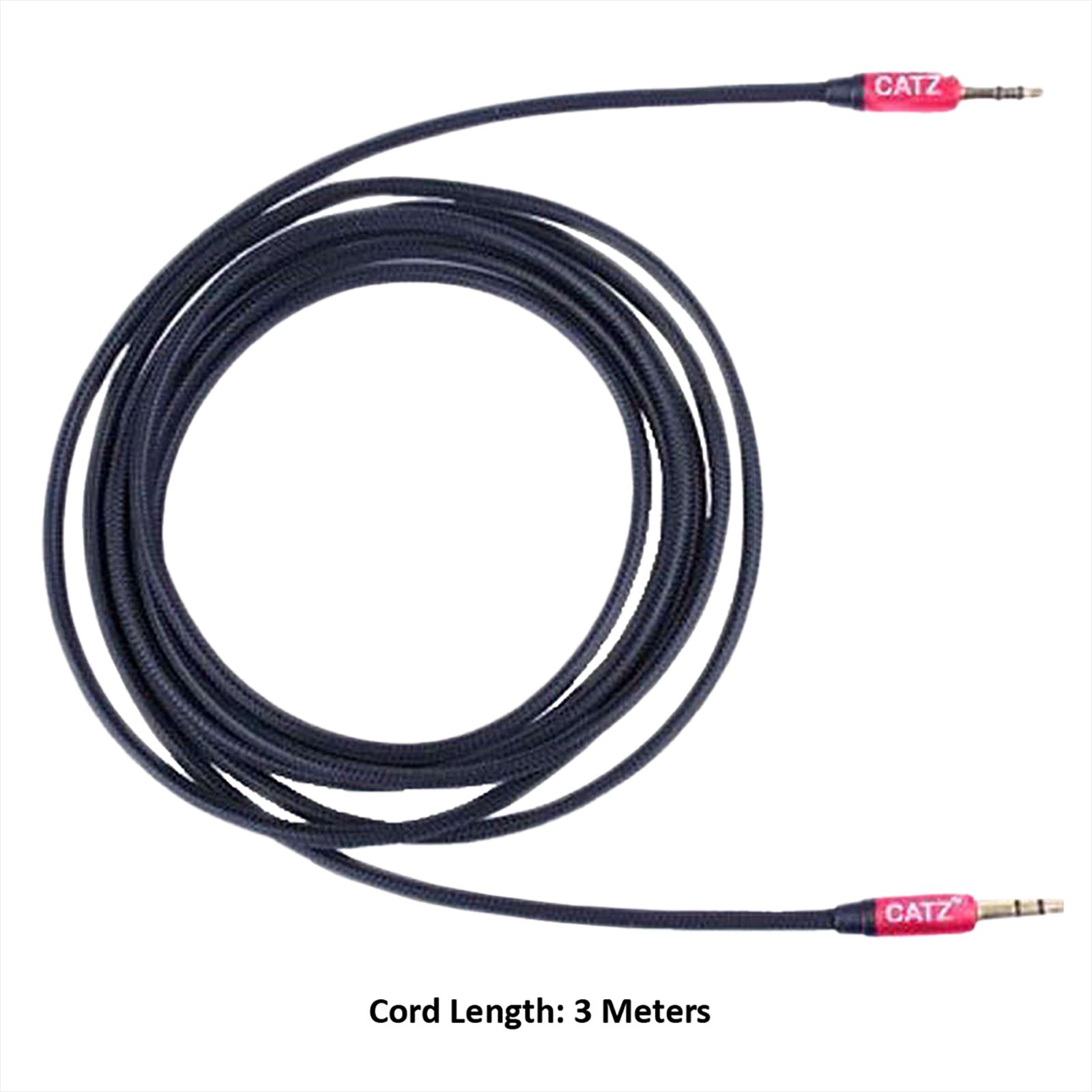 Brilyant Rugged 3.5mm Stereo to 3.5mm Stereo 9.8 Feet (3M) Cable (Gold Plated Connector, Black)_6