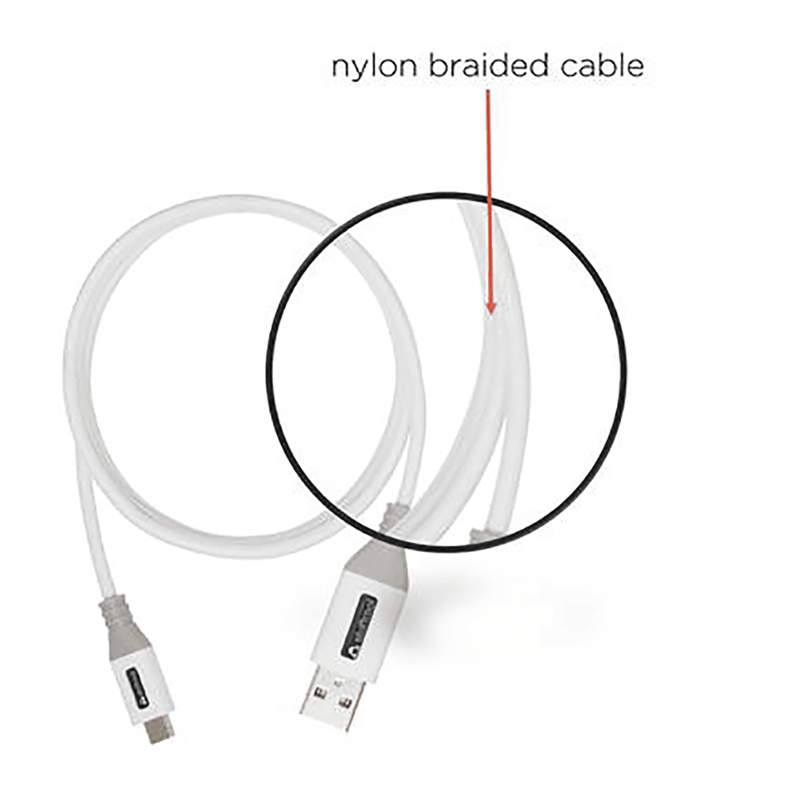 stuffcool Alto Type A to Micro USB 4.9 Feet (1.5M) Cable (Rust Free, White & Grey) stuffcool Alto Type A to Micro USB 4.9 Feet (1.5M) Cable (Rust Free, White & Grey)_9