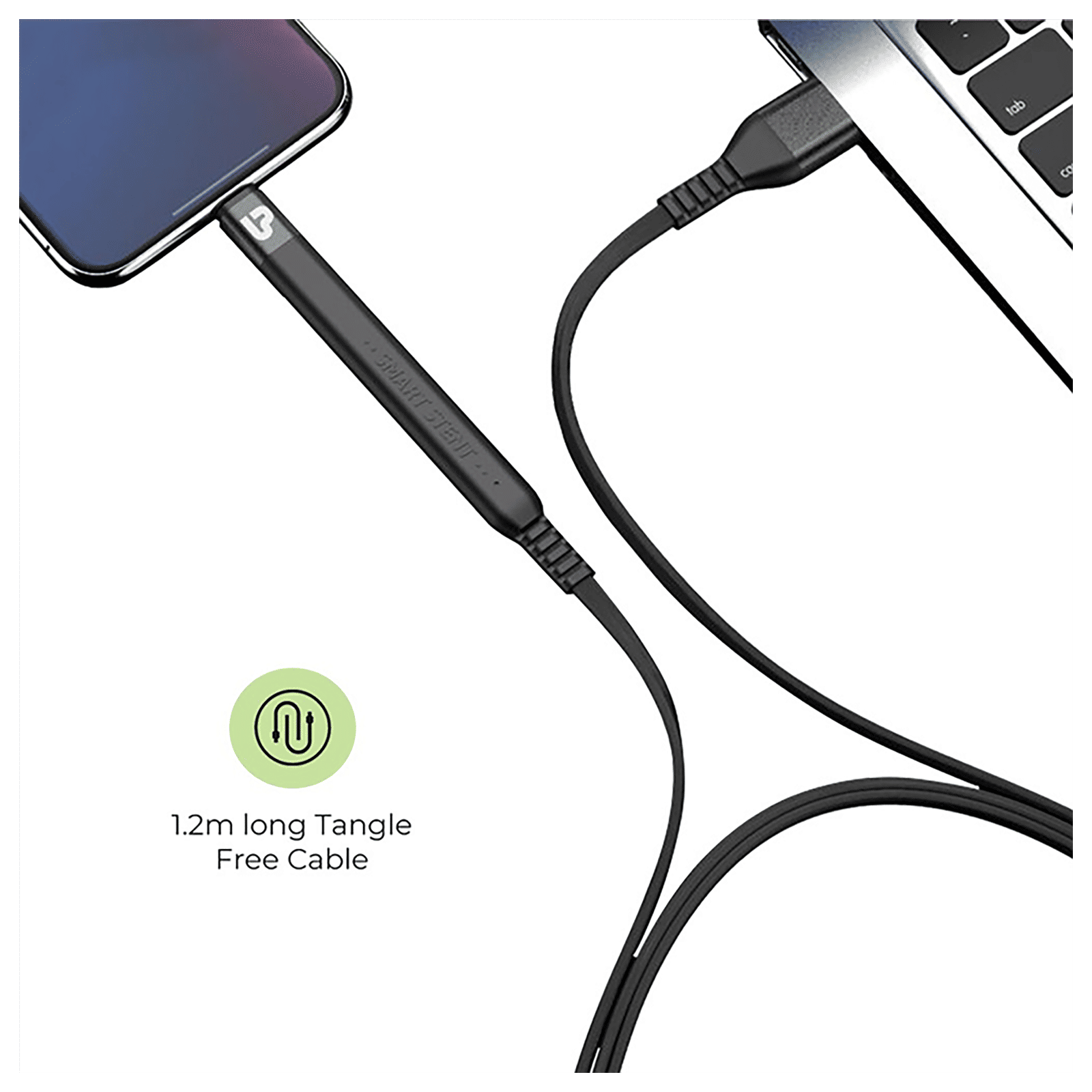 ultraprolink Flex 120 cm Lightening Flexible Stand Cable (Black) ultraprolink Flex 120 cm Lightening Flexible Stand Cable (Black)_9