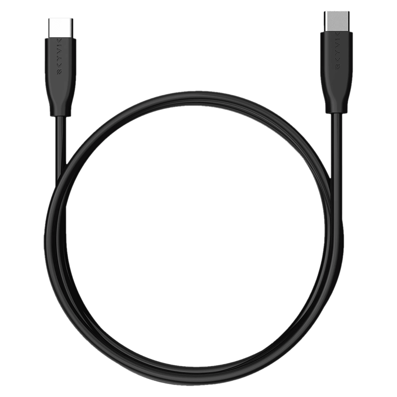 SKYVIK Blaze Type C to Type C 4.9 Feet (1.5M) Cable (High Strength Bending, Black) SKYVIK Blaze Type C to Type C 4.9 Feet (1.5M) Cable (High Strength Bending, Black)_1