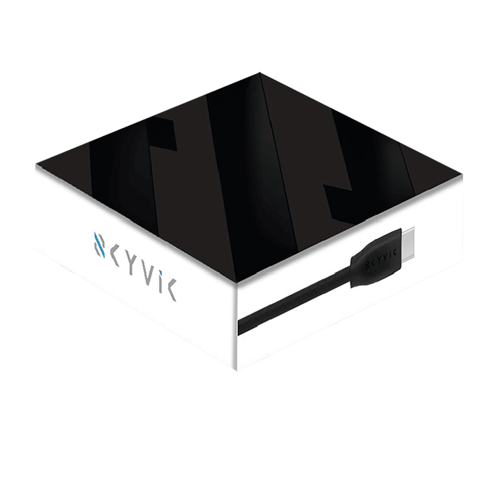 SKYVIK Blaze Type C to Type C 4.9 Feet (1.5M) Cable (High Strength Bending, Black) SKYVIK Blaze Type C to Type C 4.9 Feet (1.5M) Cable (High Strength Bending, Black)_7