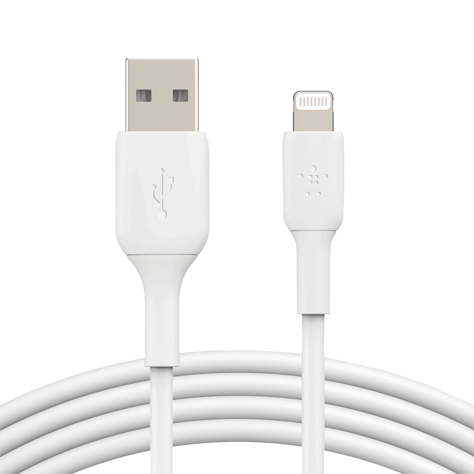 belkin Boost Charge Lightning to Type A 3.2 Feet (1M) Cable (PVC Cord, White) belkin Boost Charge Lightning to Type A 3.2 Feet (1M) Cable (PVC Cord, White)_1