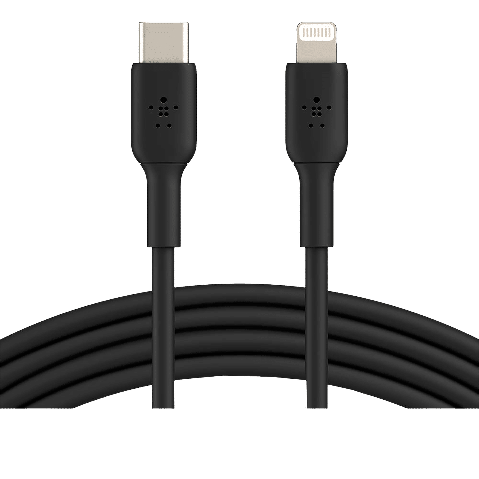 belkin BoostCharge Type C to Lightning Connector 3.3 Feet (1 M) Cable (Withstand 8000+ Bends, Black)_1
