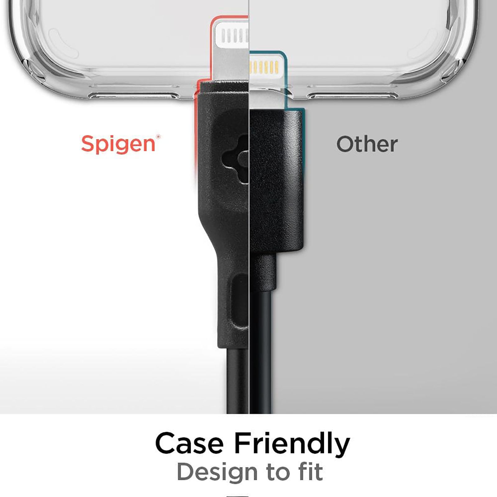 spigen Dura Sync Type C to Lightning 3.2 Feet (1M) Cable (Fast Charging Supported, Black) spigen Dura Sync Type C to Lightning 3.2 Feet (1M) Cable (Fast Charging Supported, Black)_14