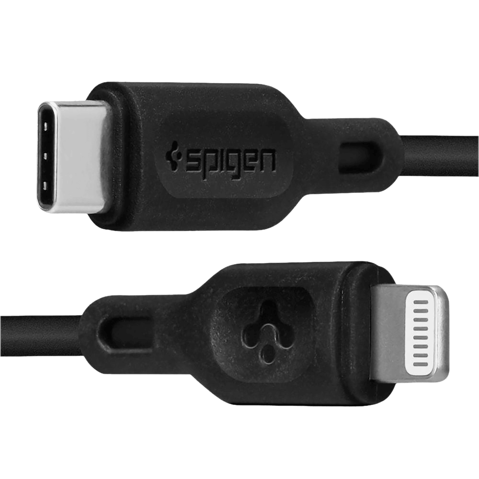 spigen Dura Sync Type C to Lightning 3.2 Feet (1M) Cable (Fast Charging Supported, Black) spigen Dura Sync Type C to Lightning 3.2 Feet (1M) Cable (Fast Charging Supported, Black)_5