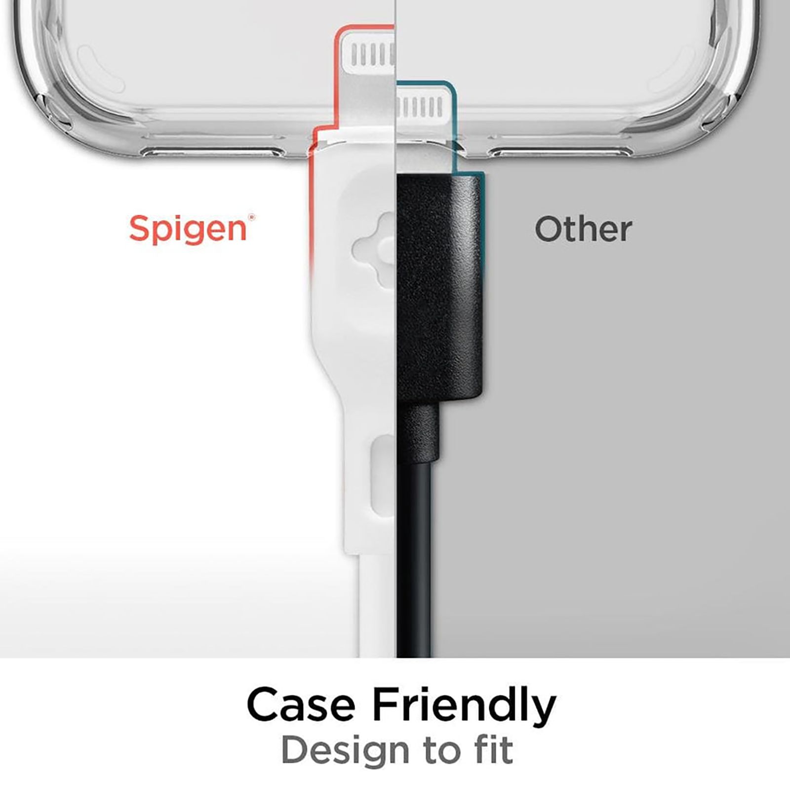 spigen Dura Sync Type C to Lightning 2.9 Feet (0.9M) Cable (Nylon Braided, White)_14
