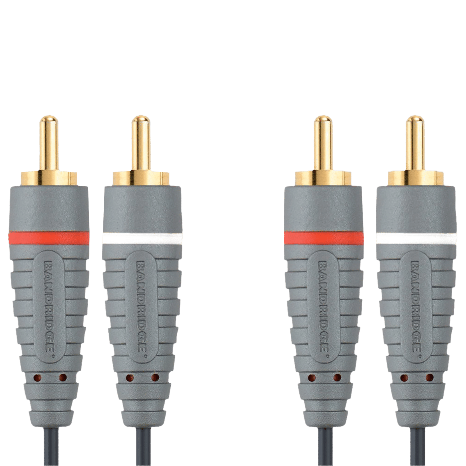 Bandridge BAL4203 PVC 3 Meter RCA to RCA Audio Cable (24K Gold Plated, Blue) Bandridge BAL4203 PVC 3 Meter RCA to RCA Audio Cable (24K Gold Plated, Blue)_4
