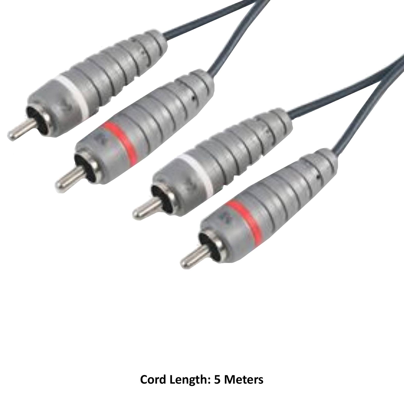 Bandridge BAL4205 PVC 5 Meter RCA to RCA Audio Cable (24K Gold Plated, Blue) Bandridge BAL4205 PVC 5 Meter RCA to RCA Audio Cable (24K Gold Plated, Blue)_11