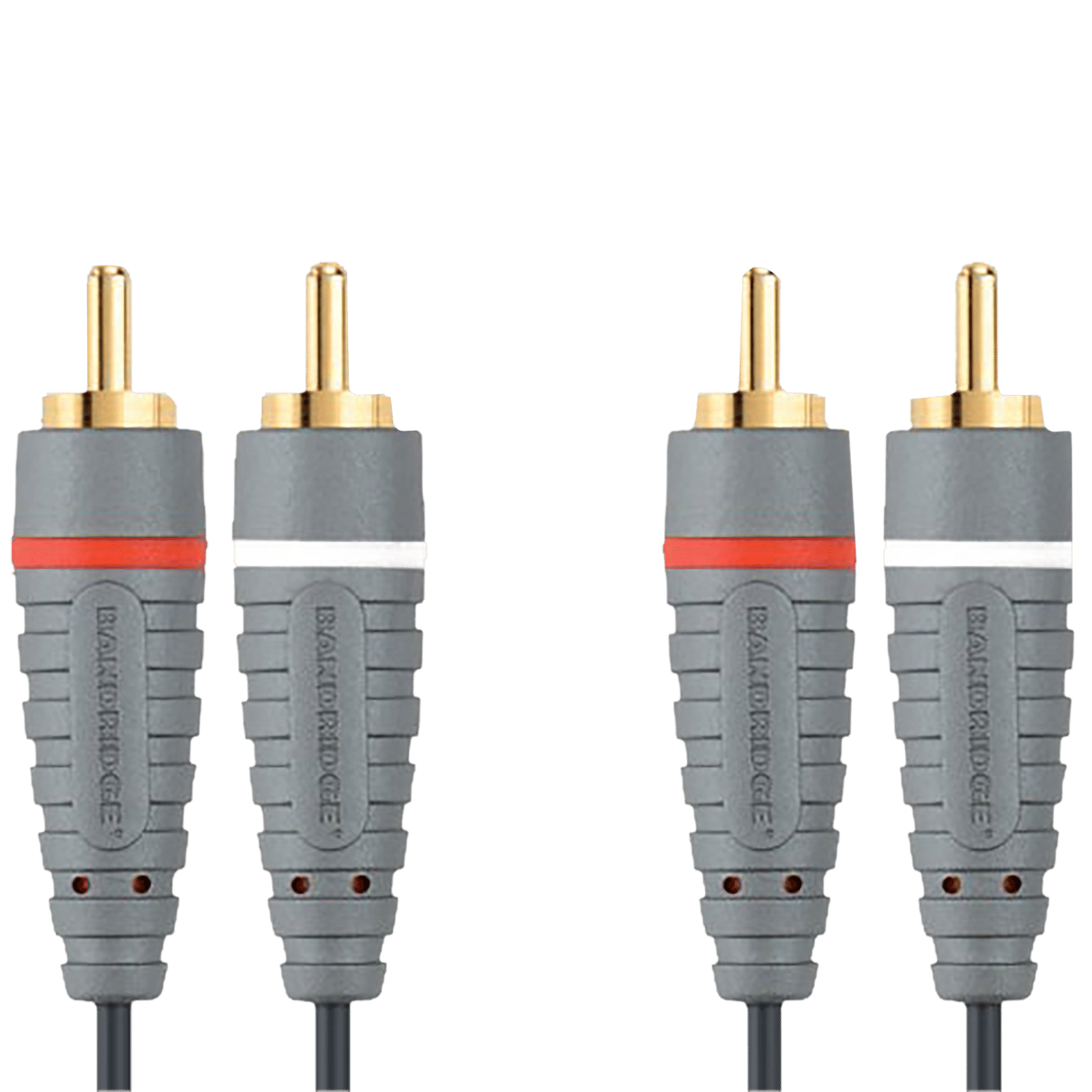 Bandridge BAL4205 PVC 5 Meter RCA to RCA Audio Cable (24K Gold Plated, Blue) Bandridge BAL4205 PVC 5 Meter RCA to RCA Audio Cable (24K Gold Plated, Blue)_4