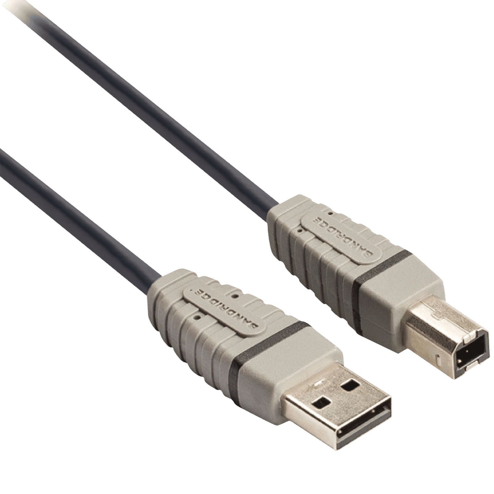 Bandridge BCL4105 Type A to Type B 14.7 Feet (4.5M) Cable (Nickel Plated Connector, Blue) Bandridge BCL4105 Type A to Type B 14.7 Feet (4.5M) Cable (Nickel Plated Connector, Blue)_4