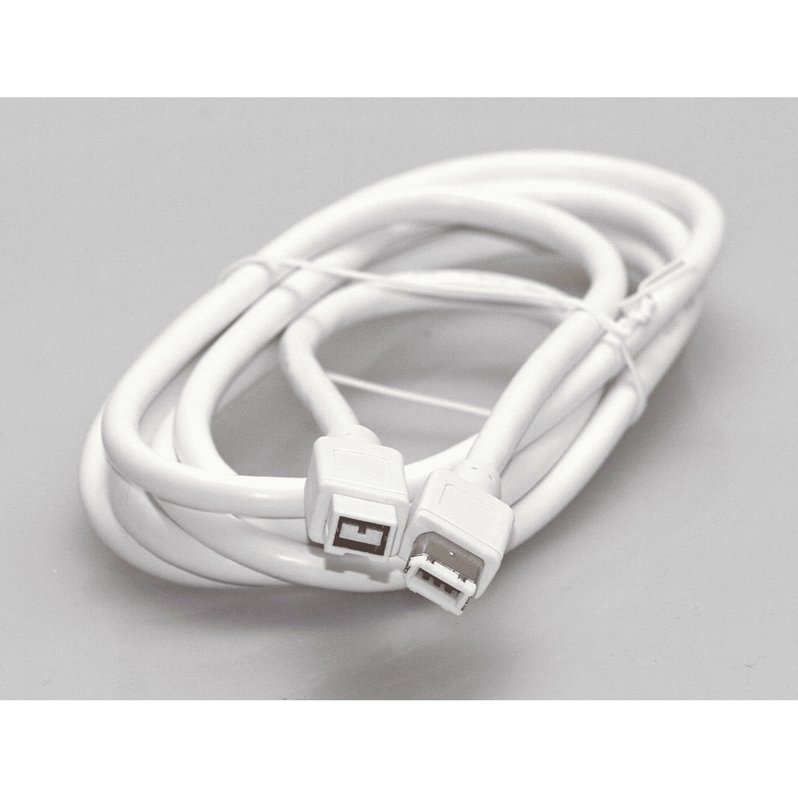 PROFIGOLD PROM6402 PVC 2 Meter 6 Pin to 9 Pin Data Transfer FireWire Cable (Oxygen Free Copper , White)_5