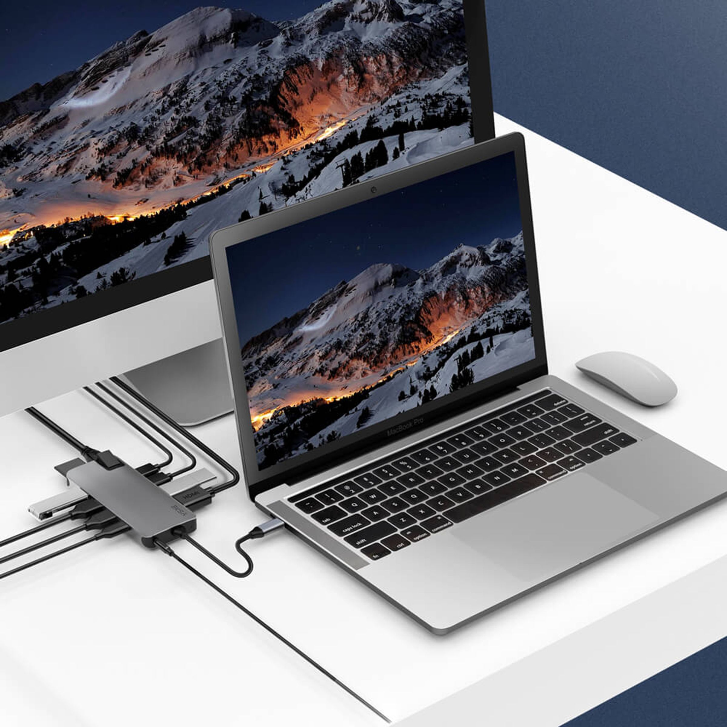 EKSA T20 USB (Type-C) to USB 3.0 Multi-Port Hub (12-in-1, Grey)_8
