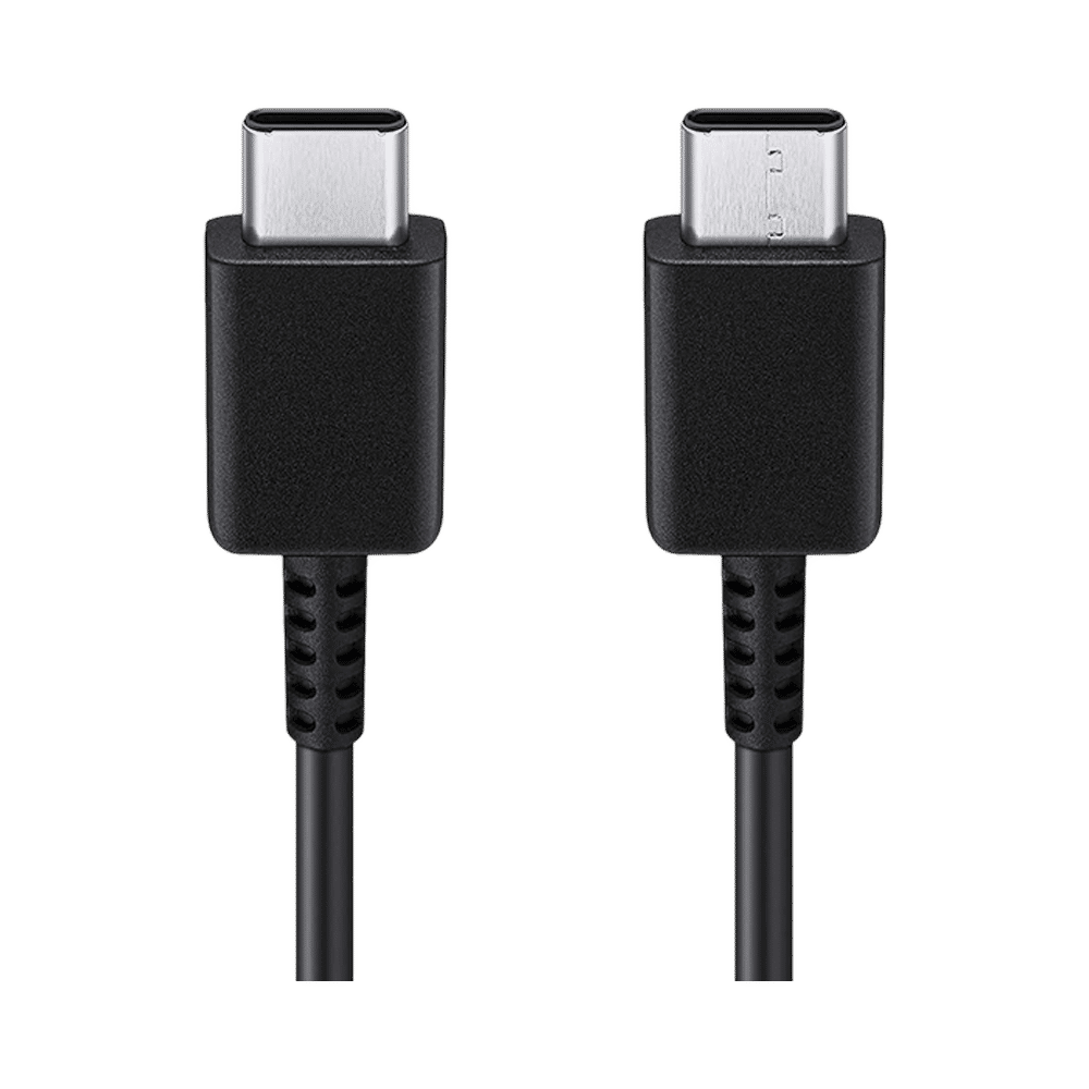 SAMSUNG Type C to Type C 3.2 Feet (1M) Cable (High Speed Data Transfer, Black)_3