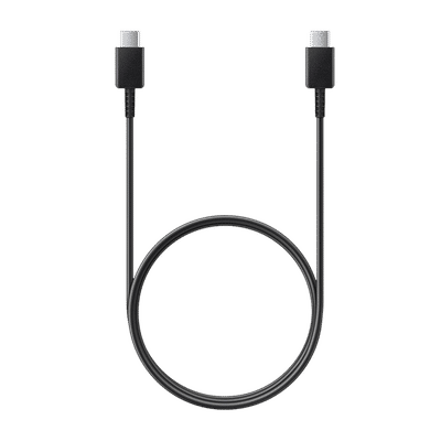 SAMSUNG Type C to Type C 3.2 Feet (1M) Cable (High Speed Data Transfer, Black)
