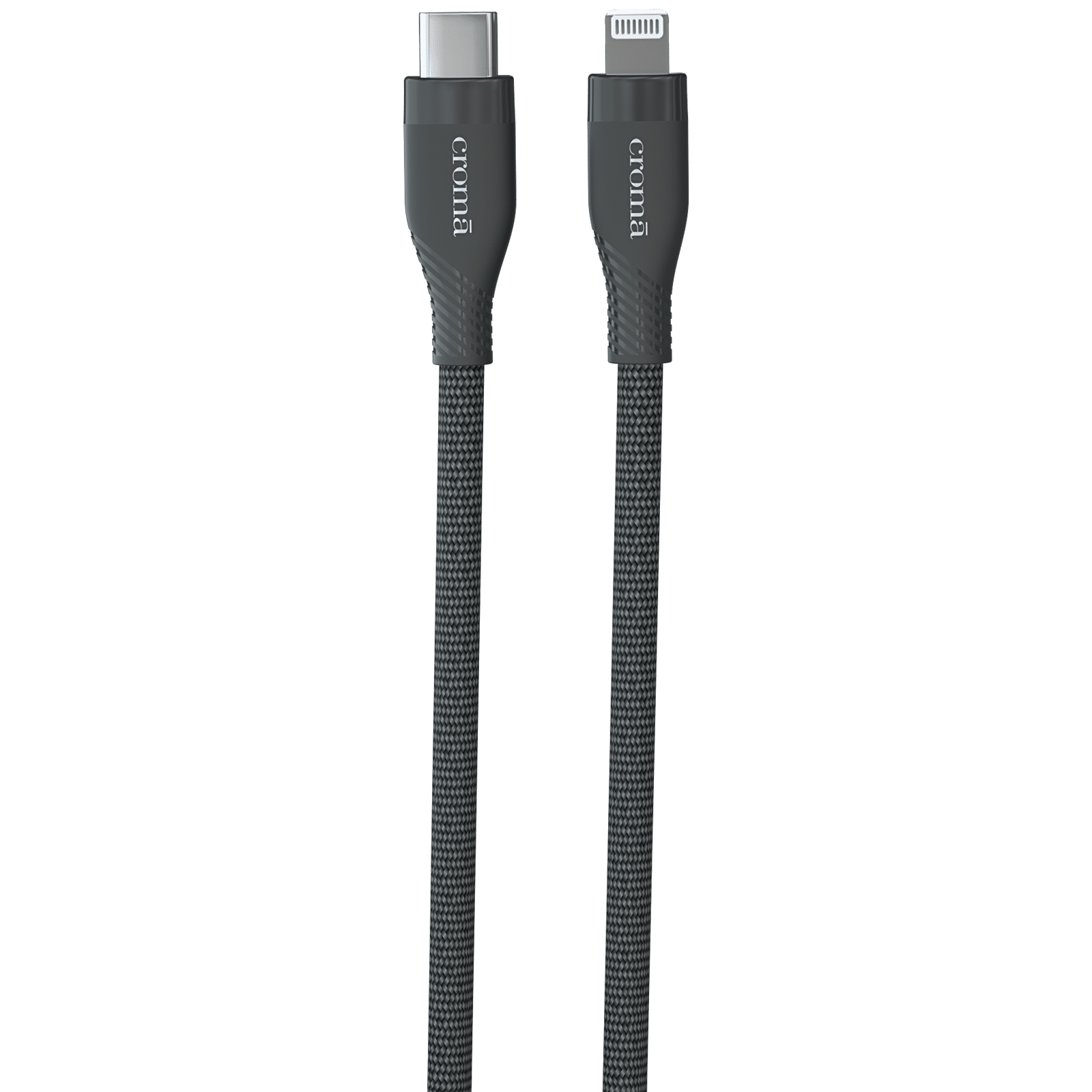Croma Type C to Lightning 3.9 Feet (1.2M) Cable (Apple Certified, Black) Croma Type C to Lightning 3.9 Feet (1.2M) Cable (Apple Certified, Black)_3
