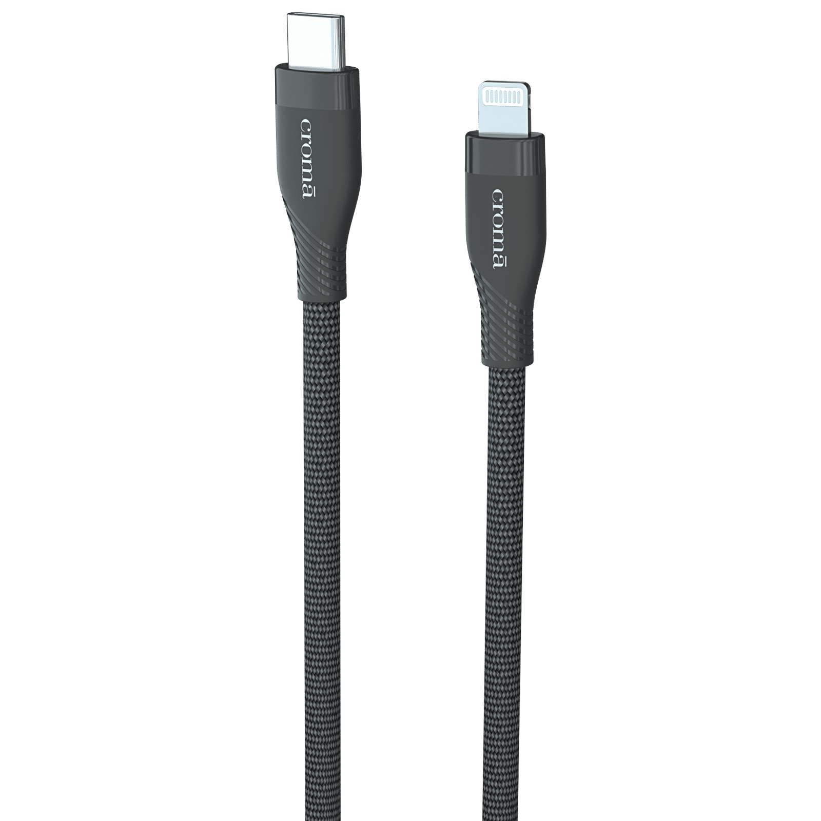 Croma Type C to Lightning 3.9 Feet (1.2M) Cable (Apple Certified, Black) Croma Type C to Lightning 3.9 Feet (1.2M) Cable (Apple Certified, Black)_5