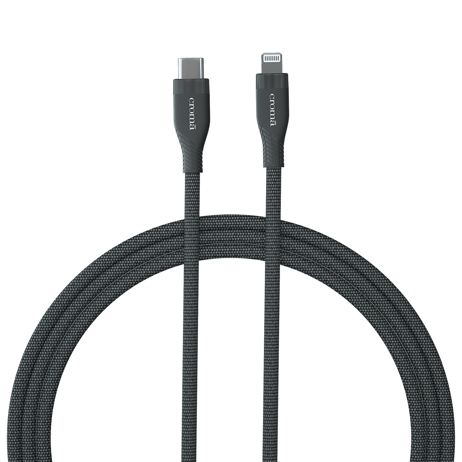Croma Type C to Lightning 3.9 Feet (1.2M) Cable (Apple Certified, Black) Croma Type C to Lightning 3.9 Feet (1.2M) Cable (Apple Certified, Black)_1