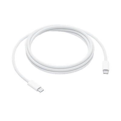 Apple Type C to Type C 6.56 Feet (2M) Cable (Syncing and Transferring Data, White)