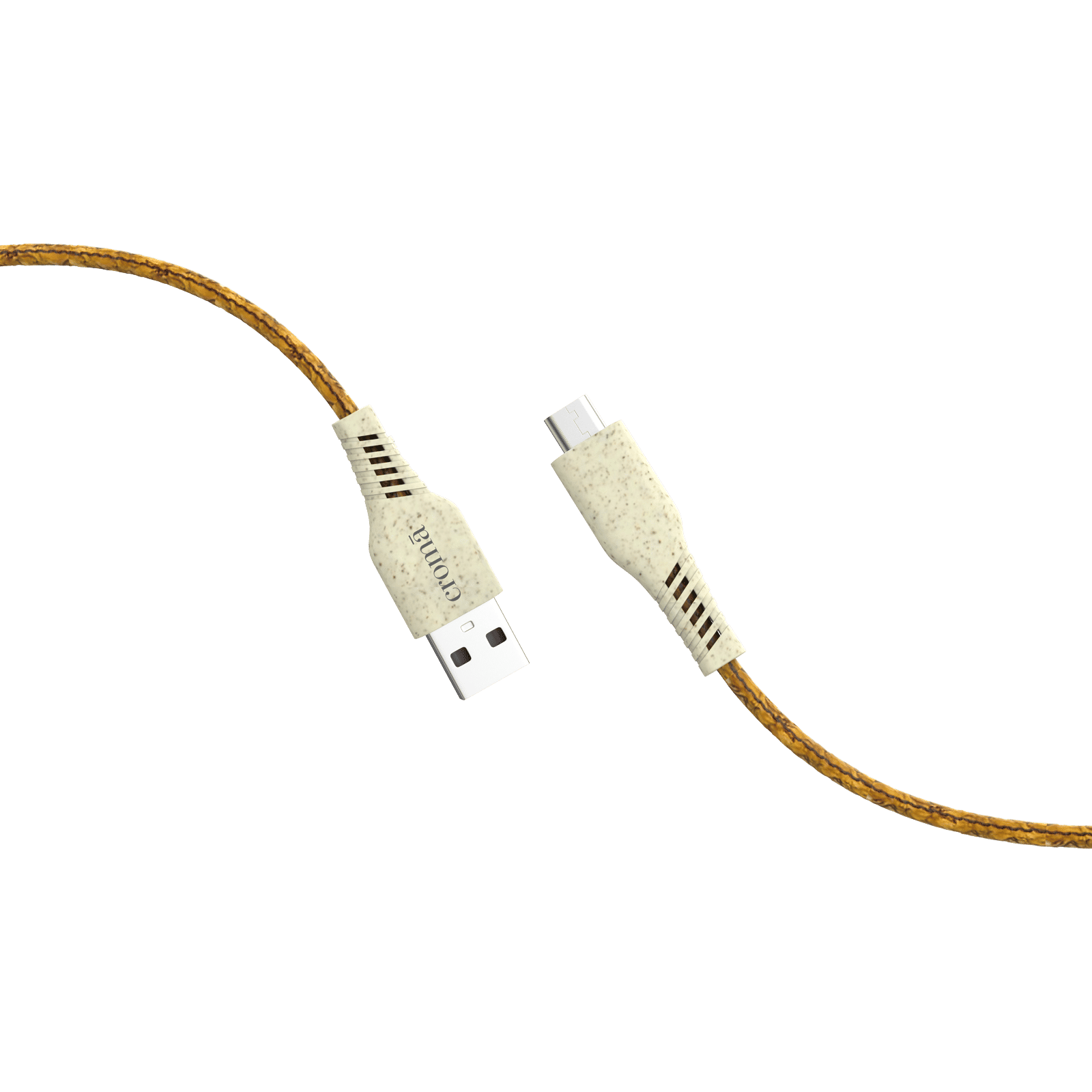 Croma Eco Type A to Type C 3.9 Feet (1.2M) Cable (Bio-degradable Material, Brown) Croma Eco Type A to Type C 3.9 Feet (1.2M) Cable (Bio-degradable Material, Brown)_5
