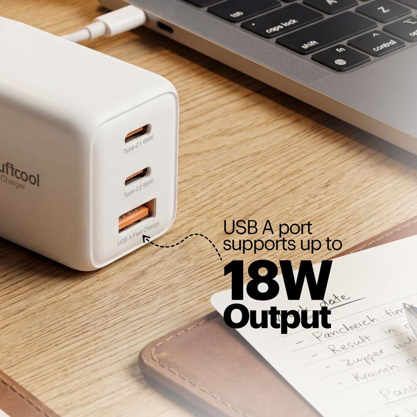 Stuffcool Numen 65W Type A & Type C 3-Port Fast Charger (Adapter Only, Short Circuit Protection, White) Stuffcool Numen 65W Type A & Type C 3-Port Fast Charger (Adapter Only, Short Circuit Protection, White)_7