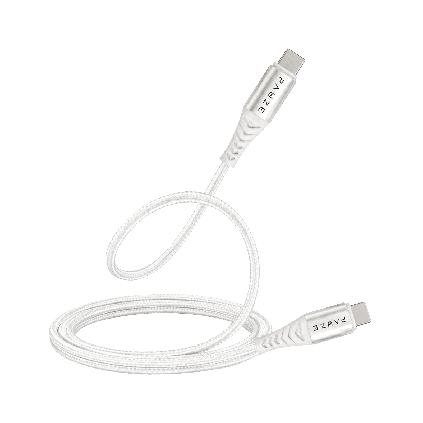 PAUZE LINK Type C to Type C 3.2 Feet (1M) Cable (65W Power Delivery, Arctic Black) PAUZE LINK Type C to Type C 3.2 Feet (1M) Cable (65W Power Delivery, Arctic Black)_1