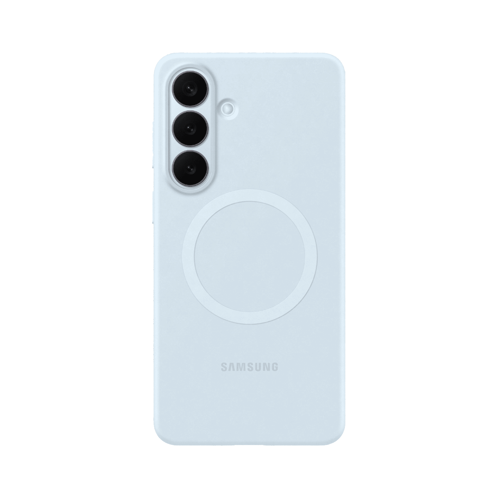 Samsung Soft Silicone Back Cover for Galaxy S26+ (Built-in Magnets, Light Blue)_1